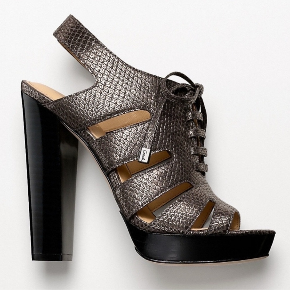 COACH Moreen heels platforms sandals size 8,5